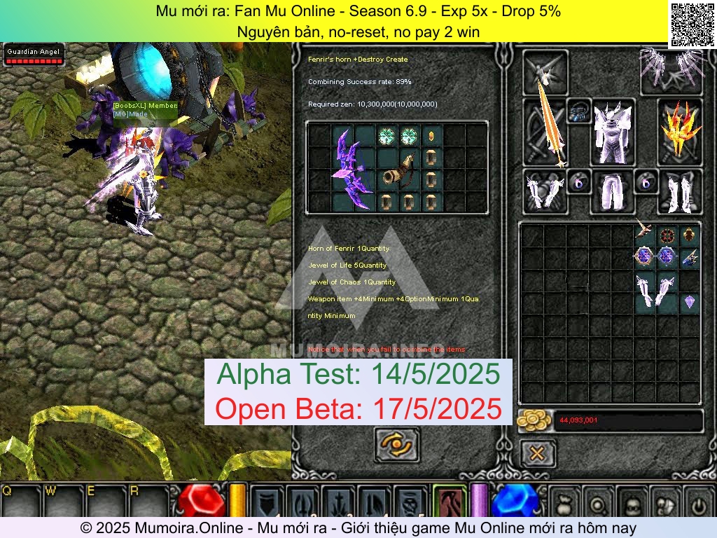 Mu mới ra, Fan Mu Online, fanmu.online, Mu Online, Mu SS6 mới ra, Mu Test tháng 5 2025, Nguyên bản, no-reset, no pay 2 win, Season 6.9 Mu mới ra, Fan Mu Online, fanmu.online, Mu Online, Mu SS6 mới ra, Mu Test tháng 5 2025, Nguyên bản, no-reset, no pay 2 win, Season 6.9