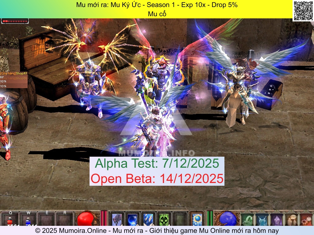 Mu mới ra, Mu Ký Ức, kyucmu.com, Mu Online, Mu SS1 mới ra, Mu Test tháng 12 2025, Mu cổ, Season 1