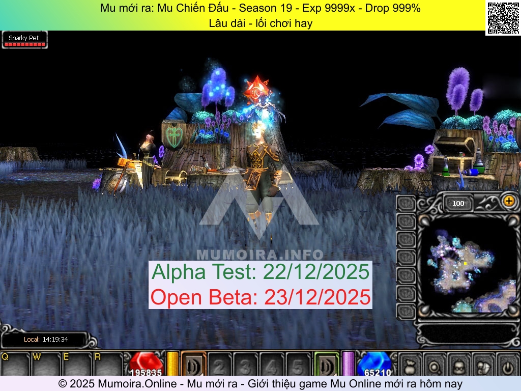 Mu mới ra, Mu Chiến Đấu, muchiendau.info, Mu Online, Mu SS19 mới ra, Mu Test tháng 12 2025, Lâu dài - lối chơi hay, Season 19