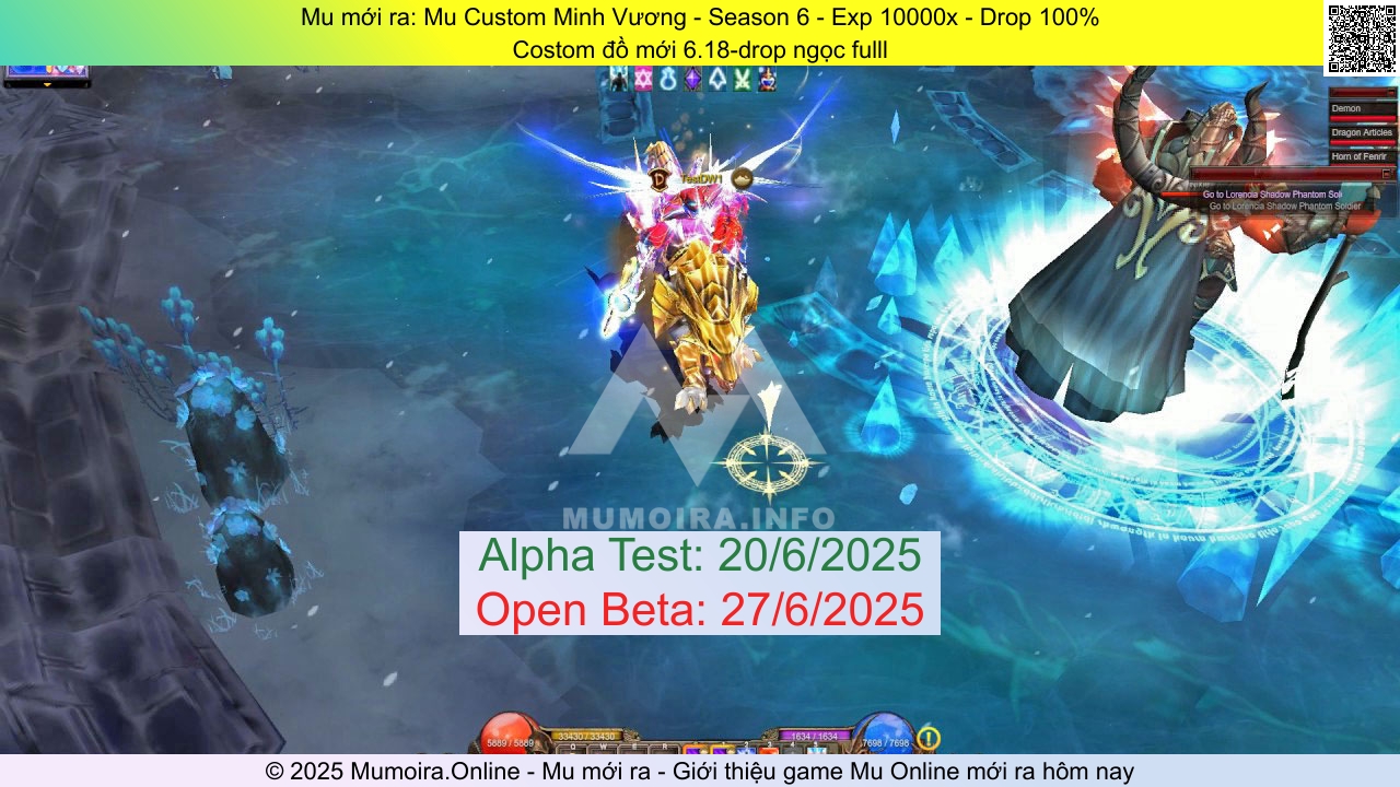 Mu mới ra, Mu Custom Minh Vương, mu-minhvuong.com, Mu Online, Mu SS6 mới ra, Mu Test tháng 6 2025, Costom đồ mới 6.18-drop ngọc fulll, Season 6 Mu mới ra, Mu Custom Minh Vương, mu-minhvuong.com, Mu Online, Mu SS6 mới ra, Mu Test tháng 6 2025, Costom đồ mới 6.18-drop ngọc fulll, Season 6