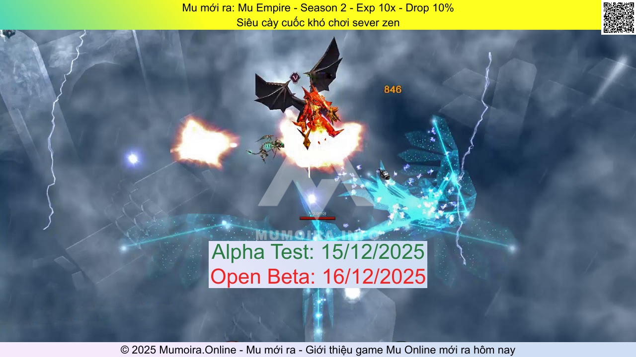 Mu mới ra, Mu Empire, mu-empire.com, Mu Online, Mu SS2 mới ra, Mu Test tháng 12 2025, Siêu cày cuốc khó chơi sever zen, Season 2