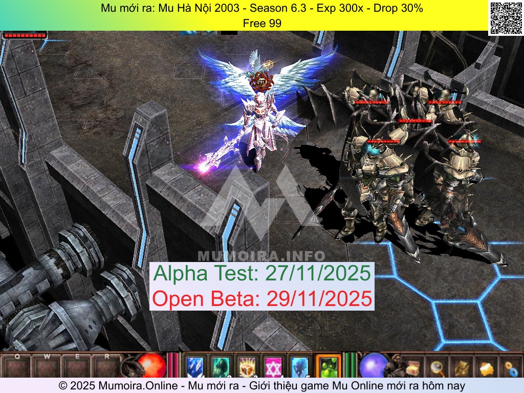 Mu mới ra, Mu Hà Nội 2003, hanoi2003.com, Mu Online, Mu SS6 mới ra, Mu Test tháng 11 2025, Free 99, Season 6.3