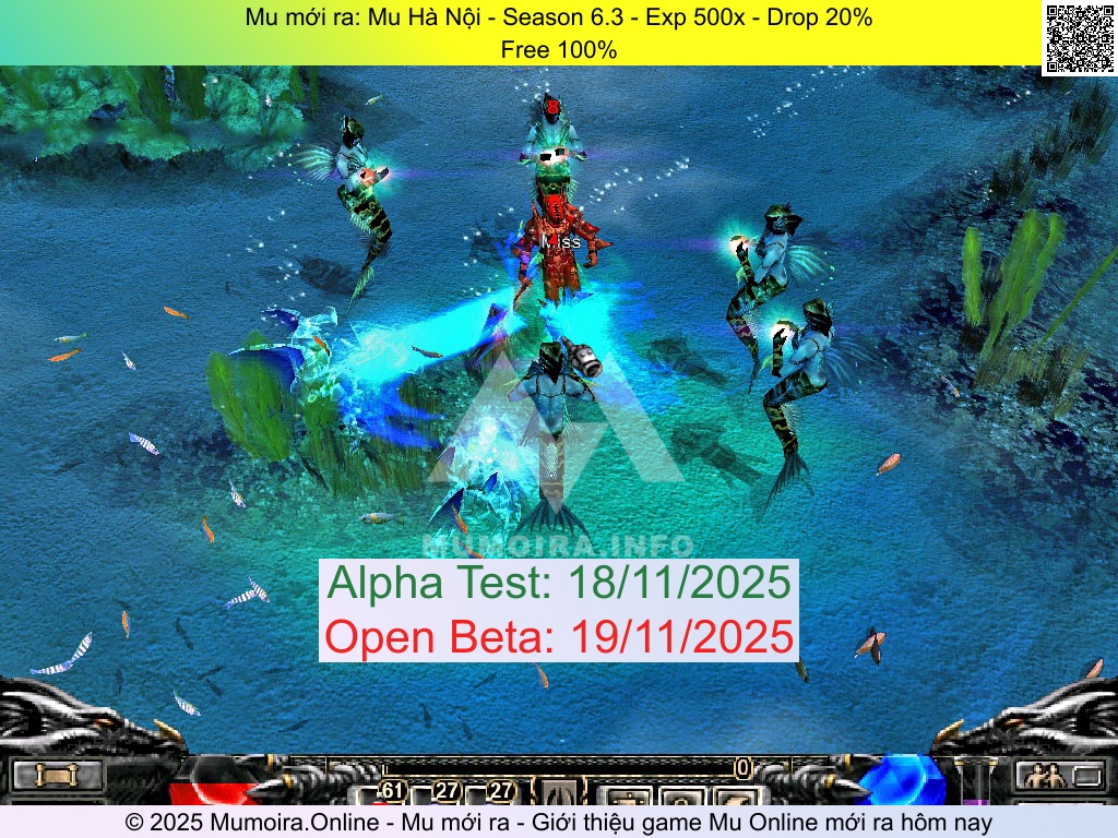 Mu mới ra, Mu Hà Nội, muhanoi-ss6.org, Mu Online, Mu SS6 mới ra, Mu Test tháng 11 2025, Free 100%, Season 6.3