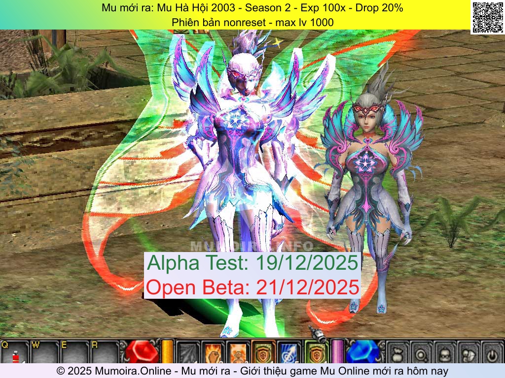 Mu mới ra, Mu Hà Hội 2003, mu-hn2003.com, Mu Online, Mu SS2 mới ra, Mu Test tháng 12 2025, Phiên bản nonreset - max lv 1000, Season 2