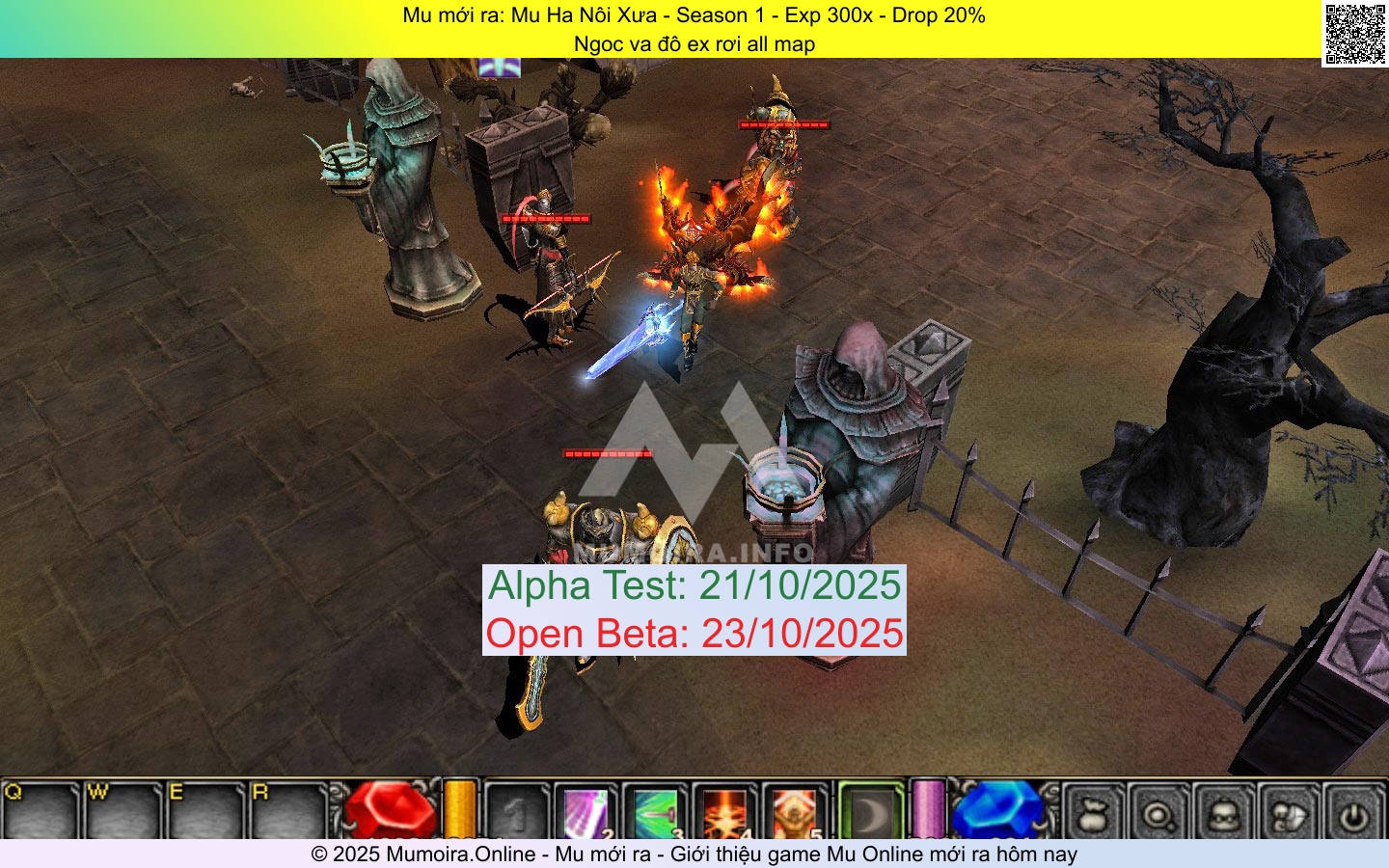 Mu mới ra, Mu Ha Nôi Xưa, mu-fun.net, Mu Online, Mu SS1 mới ra, Mu Test tháng 10 2025, Ngoc va đô ex rơi all map, Season 1