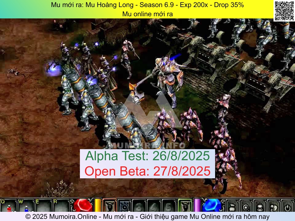 Mu mới ra, Mu Hoàng Long, muhoanglong.pro, Mu Online, Mu SS6 mới ra, Mu Test tháng 8 2025, Mu online mới ra, Season 6.9