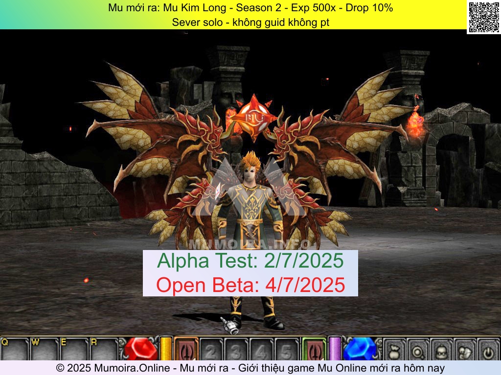 Mu mới ra, Mu Kim Long, mukimlong.net, Mu Online, Mu SS2 mới ra, Mu Test tháng 7 2025, Sever solo - không guid không pt, Season 2