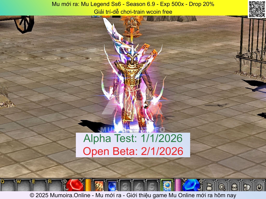Mu mới ra, Mu Legend Ss6, mu-legend.online, Mu Online, Mu SS6 mới ra, Mu Test tháng 1 2026, Giải trí-dễ chơi-train wcoin free, Season 6.9