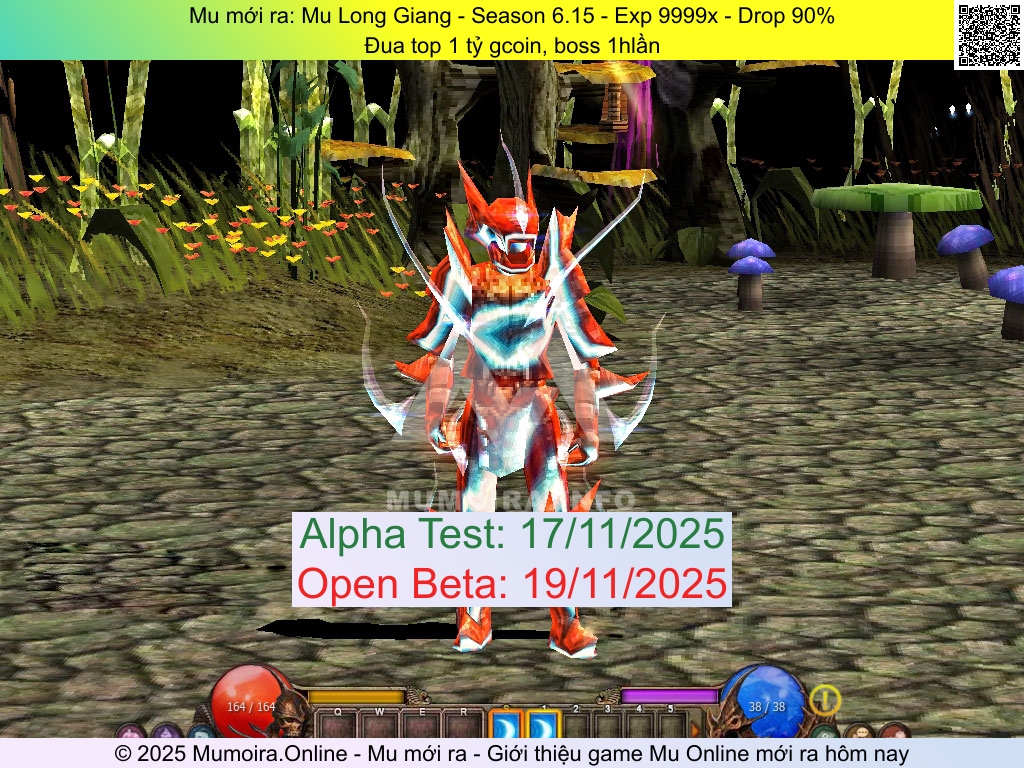 Mu mới ra, Mu Long Giang, mu-longgiang.info, Mu Online, Mu SS6 mới ra, Mu Test tháng 11 2025, Đua top 1 tỷ gcoin, boss 1hlần, Season 6.15