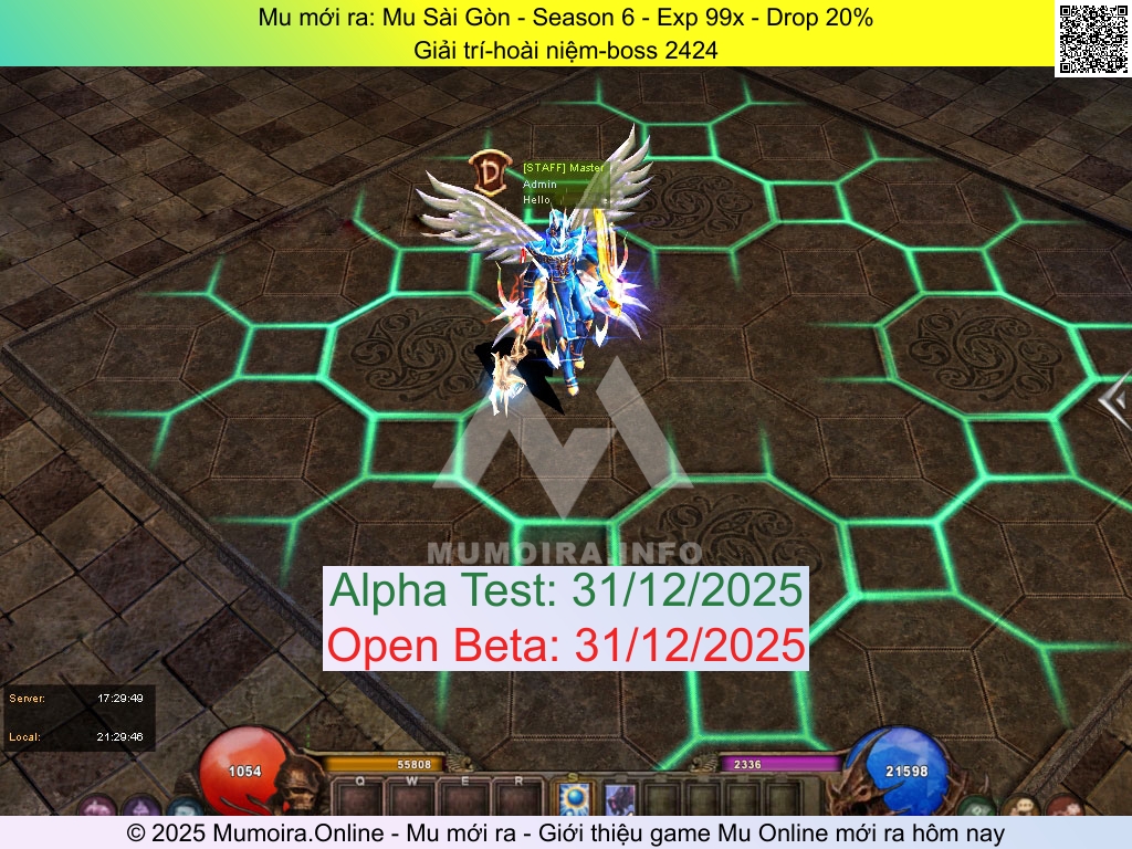 Mu mới ra, Mu Sài Gòn, musaigon.id.vn, Mu Online, Mu SS6 mới ra, Mu Test tháng 12 2025, Giải trí-hoài niệm-boss 2424, Season 6