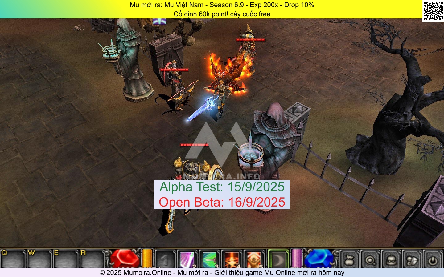 Mu mới ra, Mu Việt Nam, clb-muvietnam.site, Mu Online, Mu SS6 mới ra, Mu Test tháng 9 2025, Cố định 60k point! cày cuốc free, Season 6.9