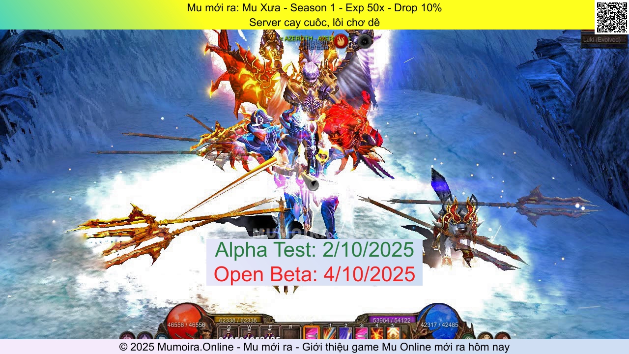 Mu mới ra, Mu Xưa, muxua.info, Mu Online, Mu SS1 mới ra, Mu Test tháng 10 2025, Server cay cuôc, lôi chơ dê, Season 1 Mu mới ra, Mu Xưa, muxua.info, Mu Online, Mu SS1 mới ra, Mu Test tháng 10 2025, Server cay cuôc, lôi chơ dê, Season 1