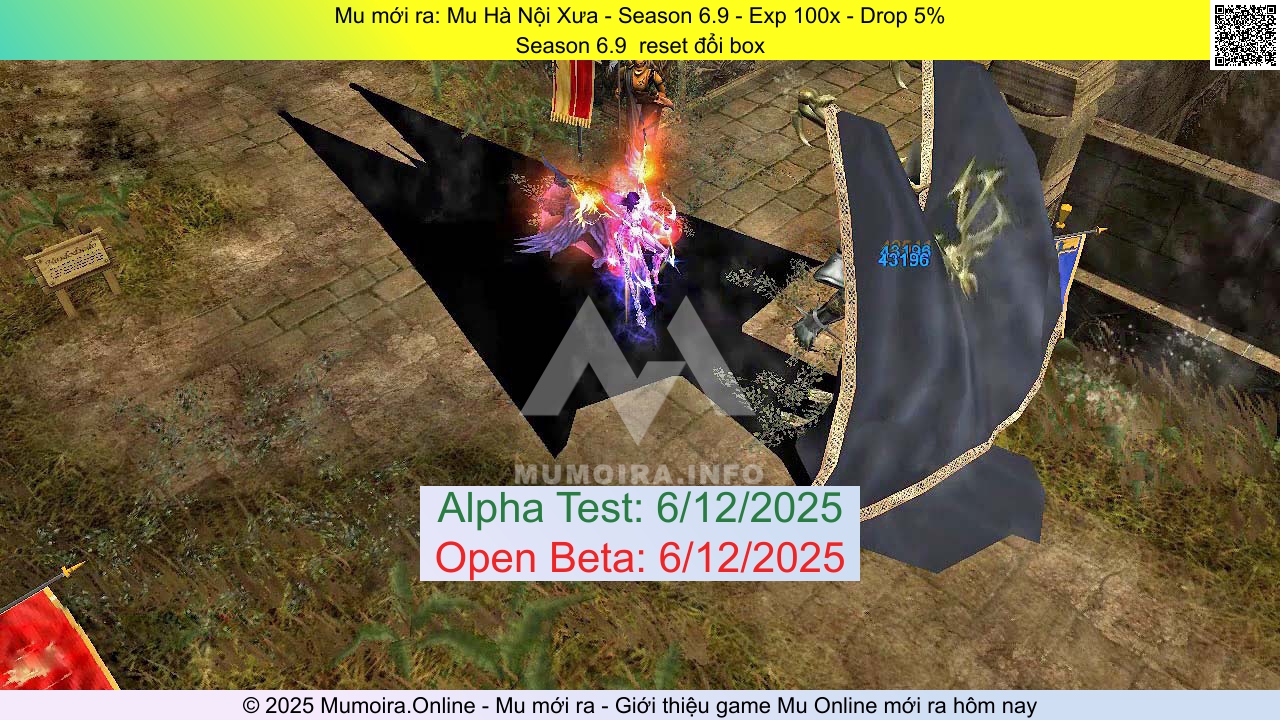Mu mới ra, Mu Hà Nội Xưa, muhanoixua.vn, Mu Online, Mu SS6 mới ra, Mu Test tháng 12 2025, Season 6.9  reset đổi box, Season 6.9