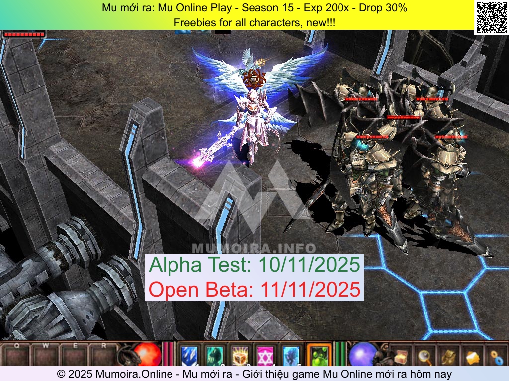 Mu mới ra, Mu Online Play, muonlineplay.com, Mu Online, Mu SS15 mới ra, Mu Test tháng 11 2025, Freebies for all characters, new!!!, Season 15