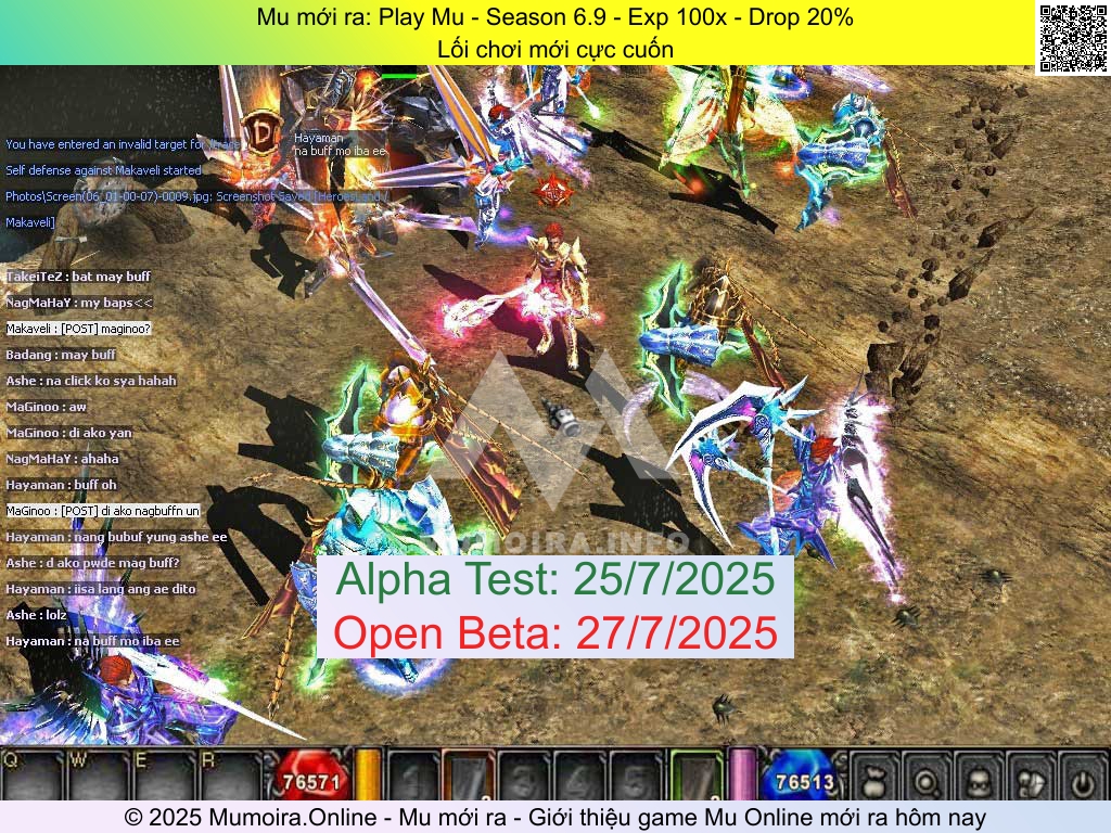 Play Mu, Mu SS6 mới ra, Mu test tháng 7 2025 - Id.playmu.info