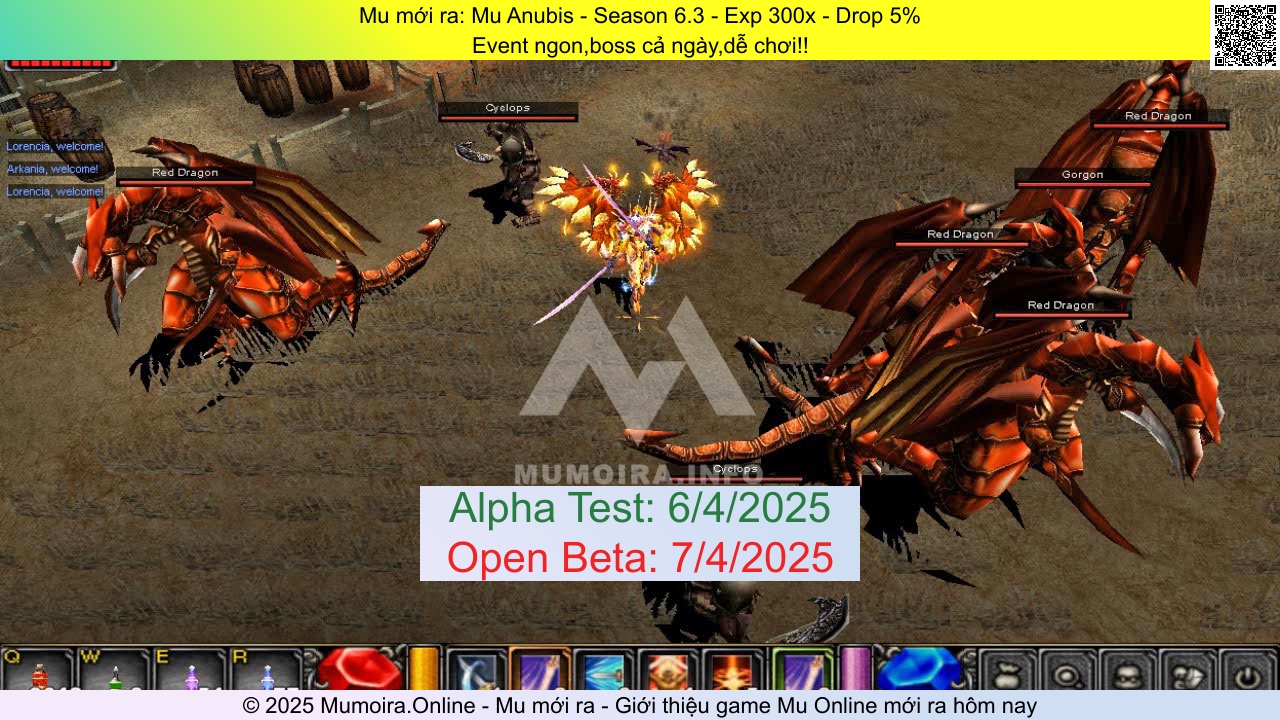 Mu Anubis, Mu SS6 mới ra, Mu test tháng 4 2025 - Mu-anubis.co