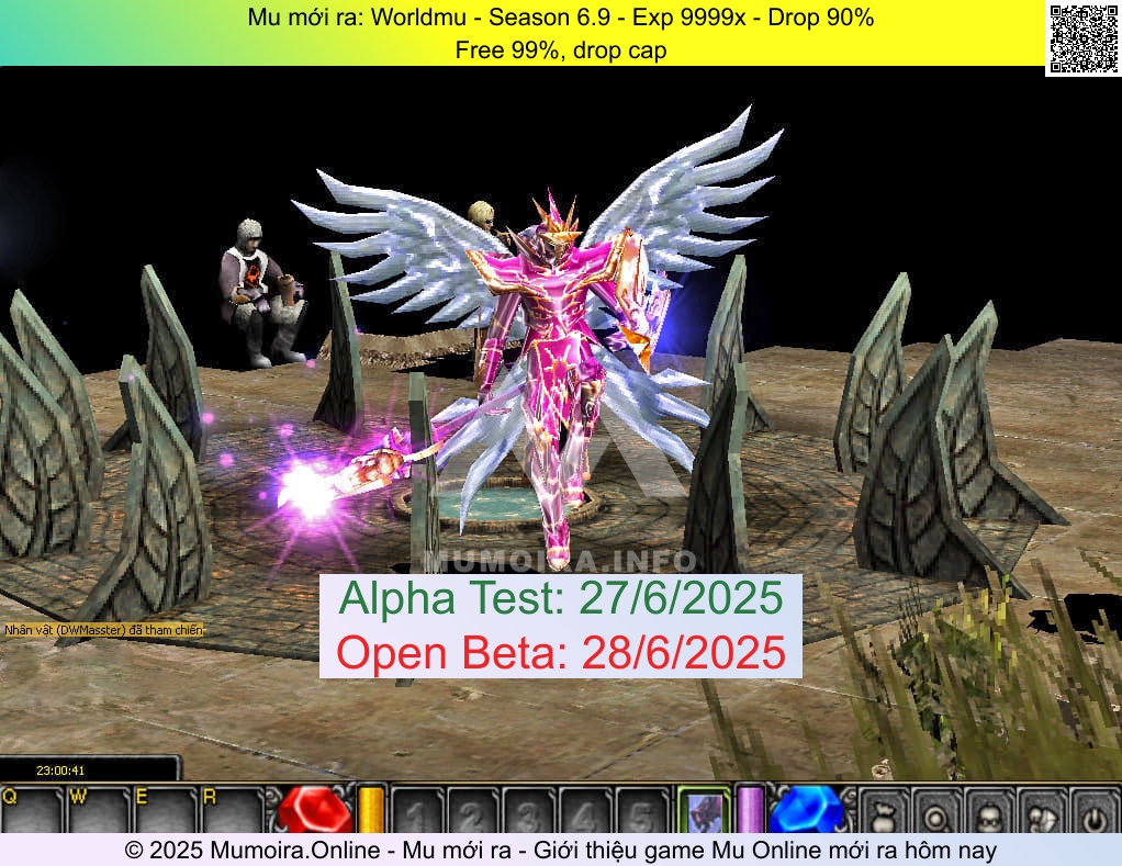 Mu mới ra, Worldmu, worldmu.top, Mu Online, Mu SS6 mới ra, Mu Test tháng 6 2025, Free 99%, drop cap, Season 6.9