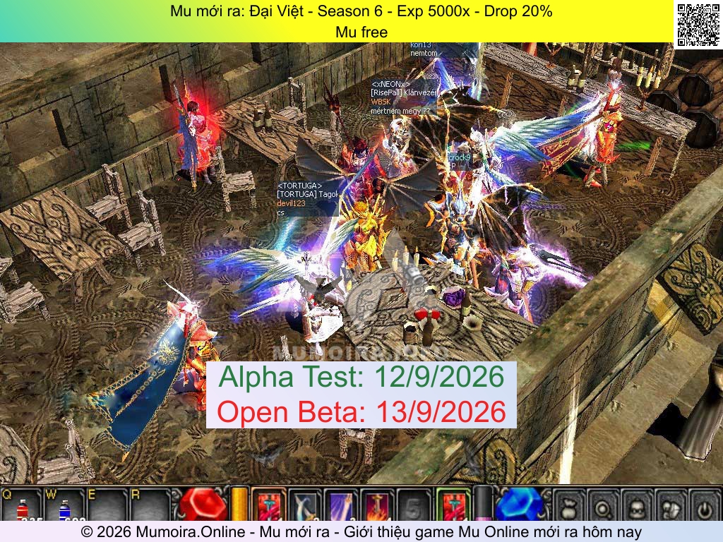 Mu mới ra, Đại Việt, daivietss6.com, Mu Online, Mu SS6 mới ra, Mu Test tháng 9 2026, Mu free, Season 6
