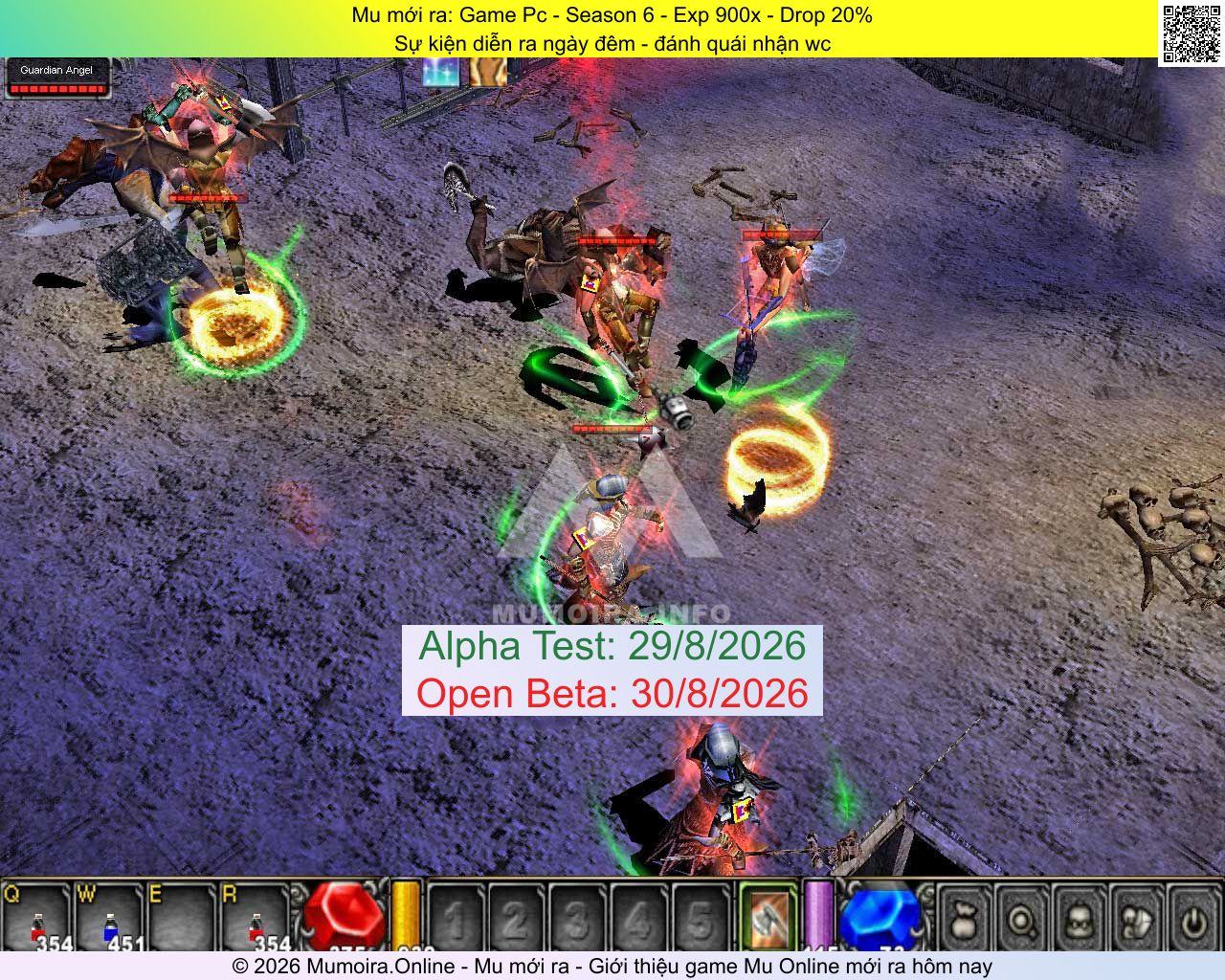 Mu mới ra, Game Pc, mupc.pro, Mu Online, Mu SS6 mới ra, Mu Test tháng 8 2026, Sự kiện diễn ra ngày đêm - đánh quái nhận wc, Season 6