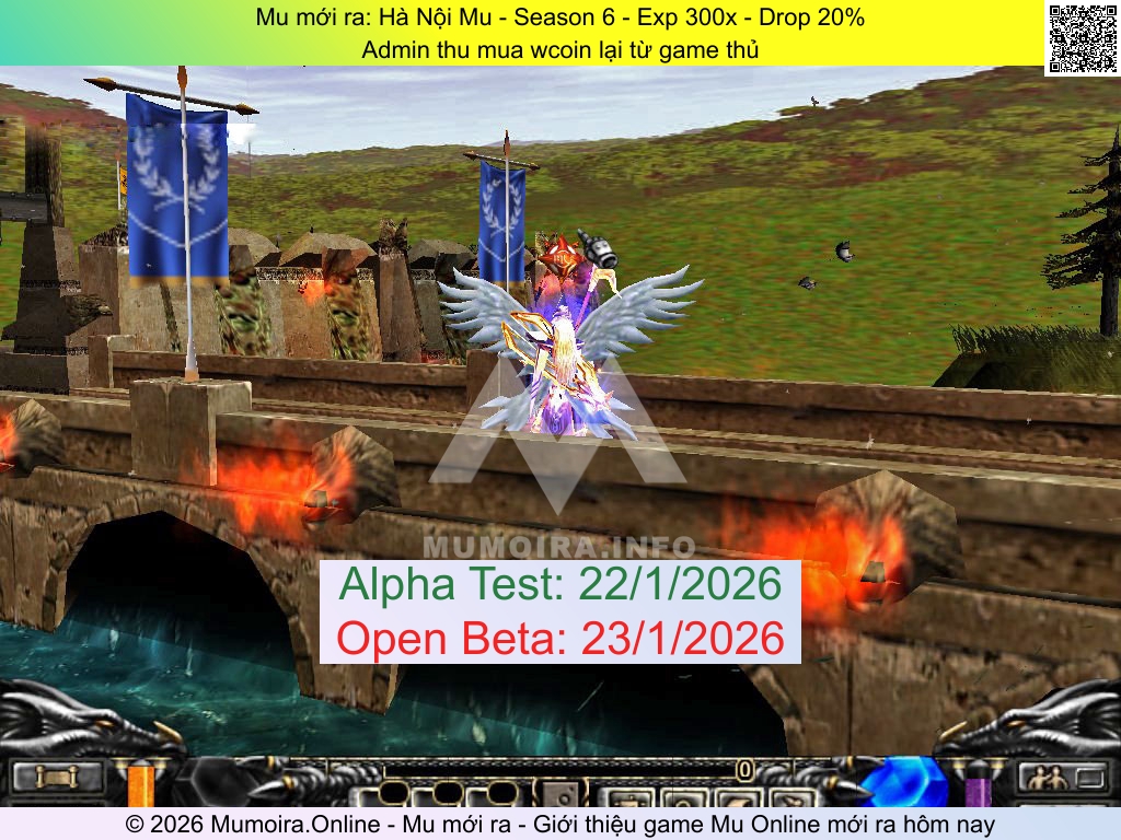 Mu mới ra, Hà Nội Mu, hanoimu.info, Mu Online, Mu SS6 mới ra, Mu Test tháng 1 2026, Admin thu mua wcoin lại từ game thủ, Season 6