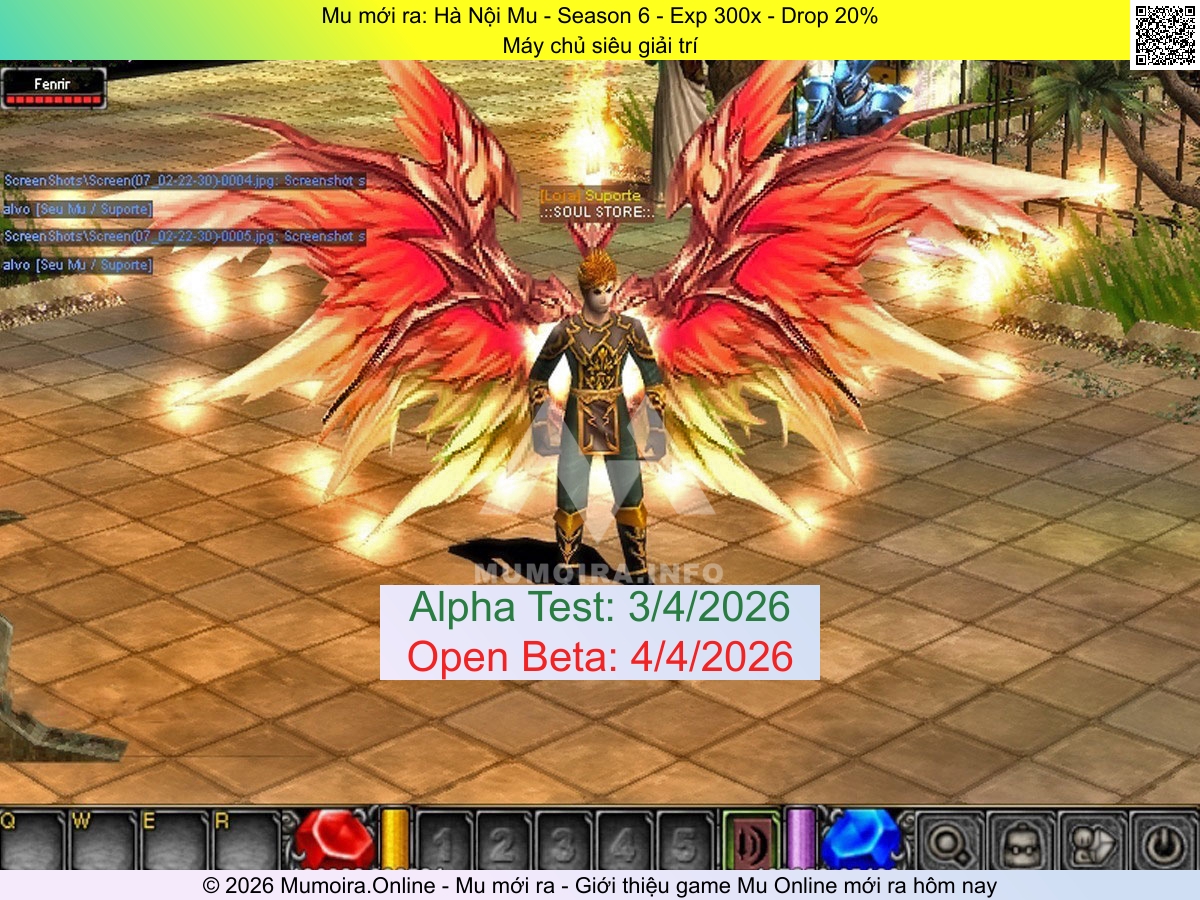 Mu mới ra, Hà Nội Mu, hanoimu.info, Mu Online, Mu SS6 mới ra, Mu Test tháng 4 2026, Máy chủ siêu giải trí, Season 6