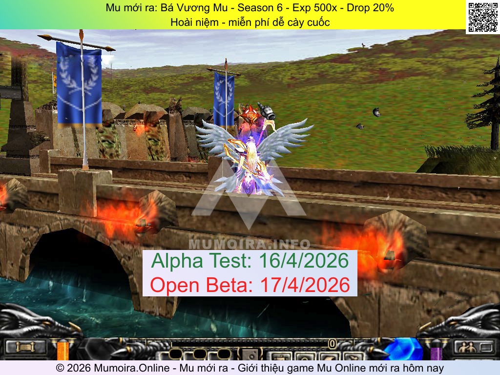 Mu mới ra, Bá Vương Mu, bavuongmu.com, Mu Online, Mu SS6 mới ra, Mu Test tháng 4 2026, Hoài niệm - miễn phí dễ cày cuốc, Season 6