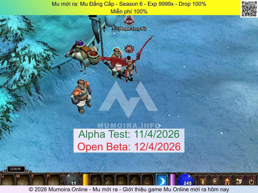Mu mới ra, Mu Đẳng Cấp, mudangcap.pro, Mu Online, Mu SS6 mới ra, Mu Test tháng 4 2026, Miễn phí 100%, Season 6