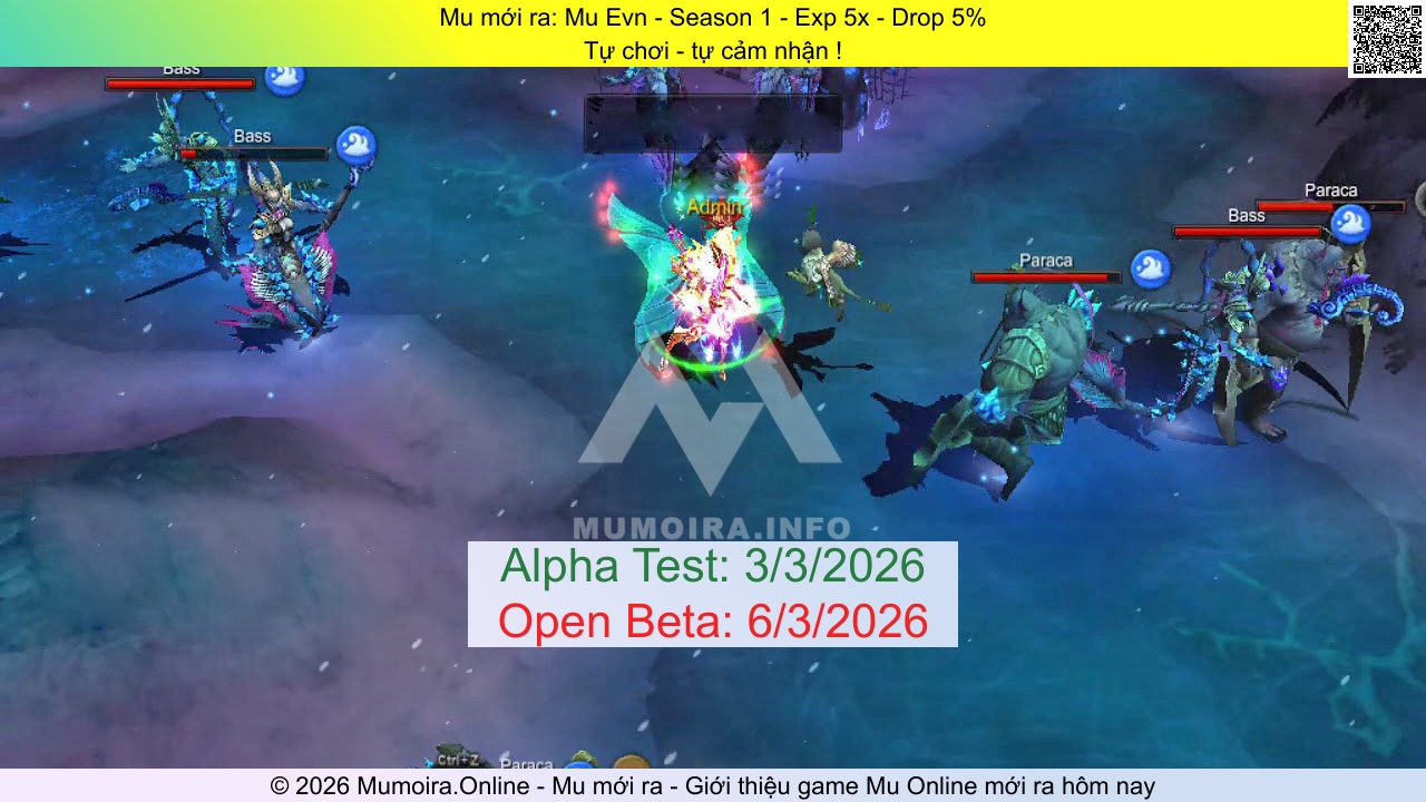 Mu mới ra, Mu Evn, 1st-mu.online, Mu Online, Mu SS1 mới ra, Mu Test tháng 3 2026, Tự chơi - tự cảm nhận !, Season 1