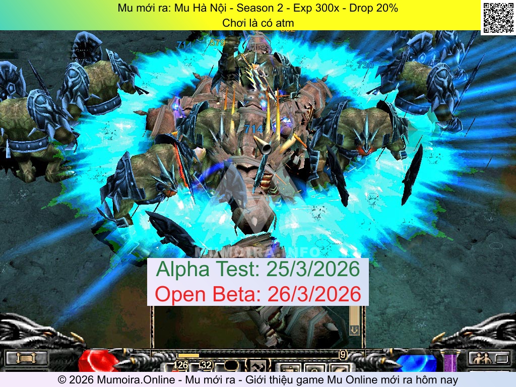Mu mới ra, Mu Hà Nội, ss2-hanoi.top, Mu Online, Mu SS2 mới ra, Mu Test tháng 3 2026, Chơi là có atm, Season 2