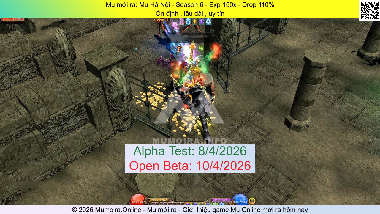 Mu mới ra, Mu Hà Nội, muhanoi.tv, Mu Online, Mu Season 6 mới ra, Mu Test tháng 4 2026, Ổn định , lâu dài , uy tín, Mu Online Season 6
