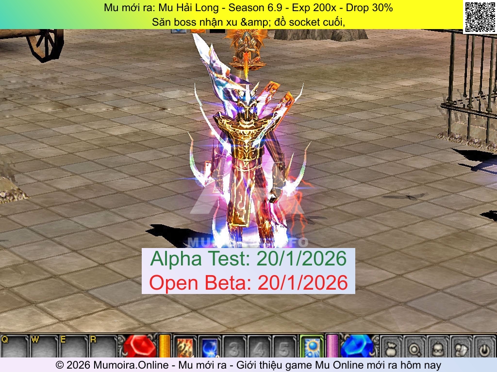 Mu mới ra, Mu Hải Long, muhailong.com, Mu Online, Mu SS6 mới ra, Mu Test tháng 1 2026, Săn boss nhận xu &amp; đồ socket cuối,, Season 6.9