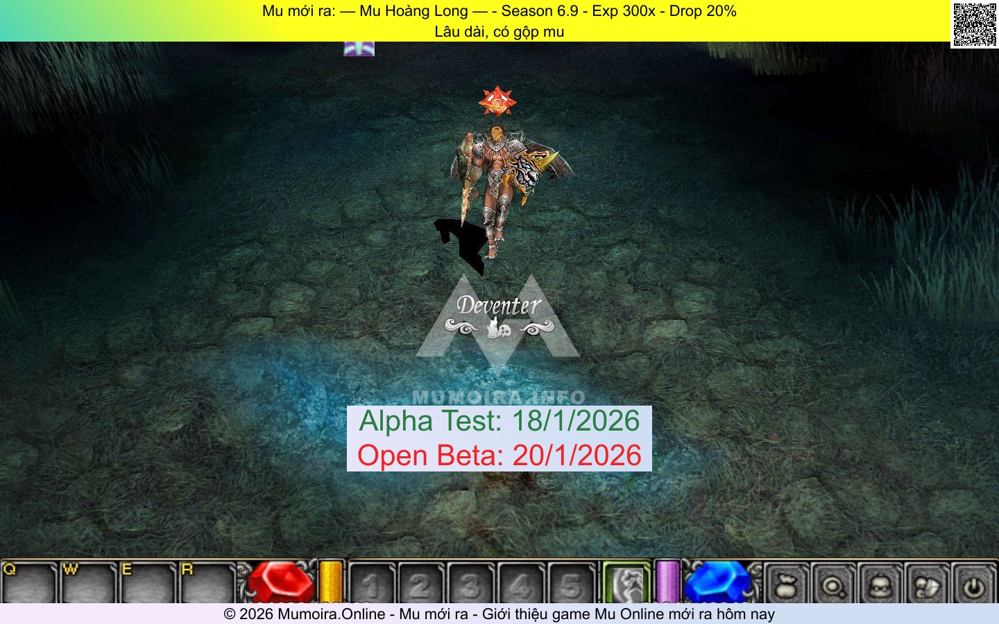 Mu mới ra, Mu Hoàng Long, id.muhoanglong.net, Mu Online, Mu SS6 mới ra, Mu Test tháng 1 2026, Lâu dài, có gộp mu, Season 6.9