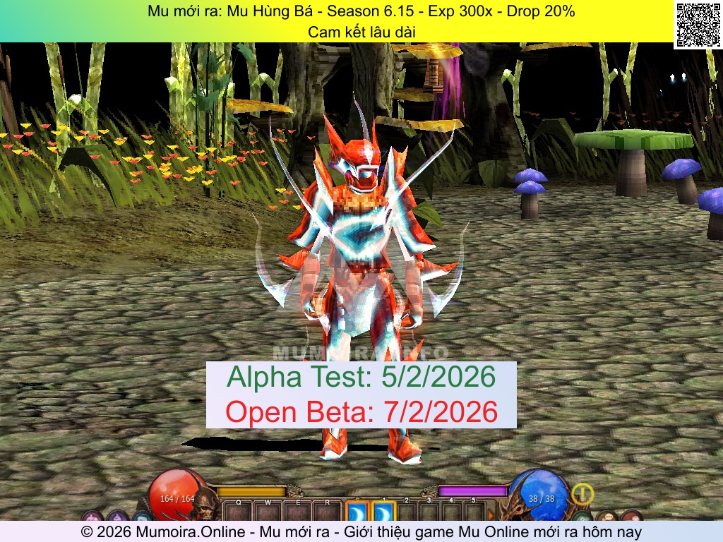 Mu mới ra, Mu Hùng Bá, id.muhungba.com, Mu Online, Mu SS6 mới ra, Mu Test tháng 2 2026, Cam kết lâu dài, Season 6.15