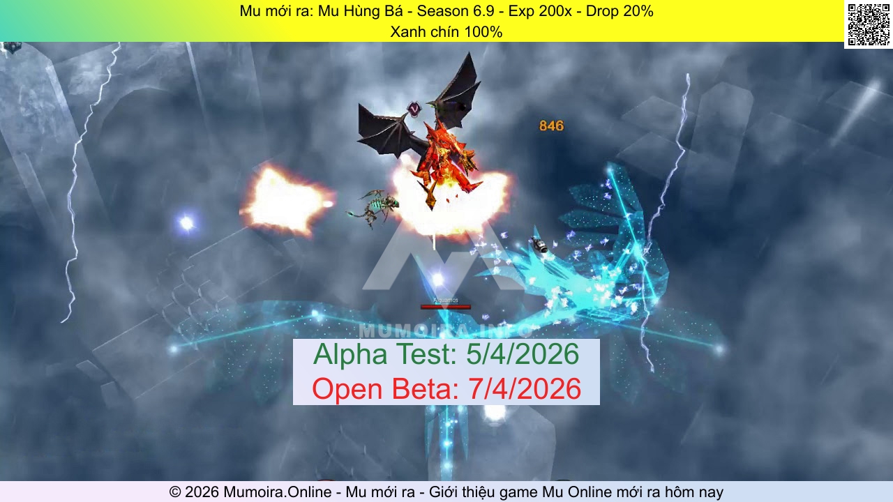 Mu mới ra, Mu Hùng Bá, id.muhungba.com, Mu Online, Mu SS6 mới ra, Mu Test tháng 4 2026, Xanh chín 100%, Season 6.9