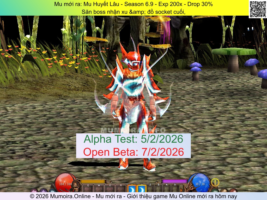 Mu mới ra, Mu Huyết Lâu, muhuyetlau.com, Mu Online, Mu SS6 mới ra, Mu Test tháng 2 2026, Săn boss nhận xu &amp; đồ socket cuối,, Season 6.9