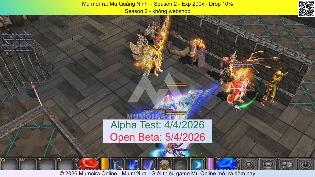 Mu mới ra, Mu Quảng Ninh, muquangninh.vn, Mu Online, Mu SS2 mới ra, Mu Test tháng 4 2026, Season 2 - không webshop, Season 2