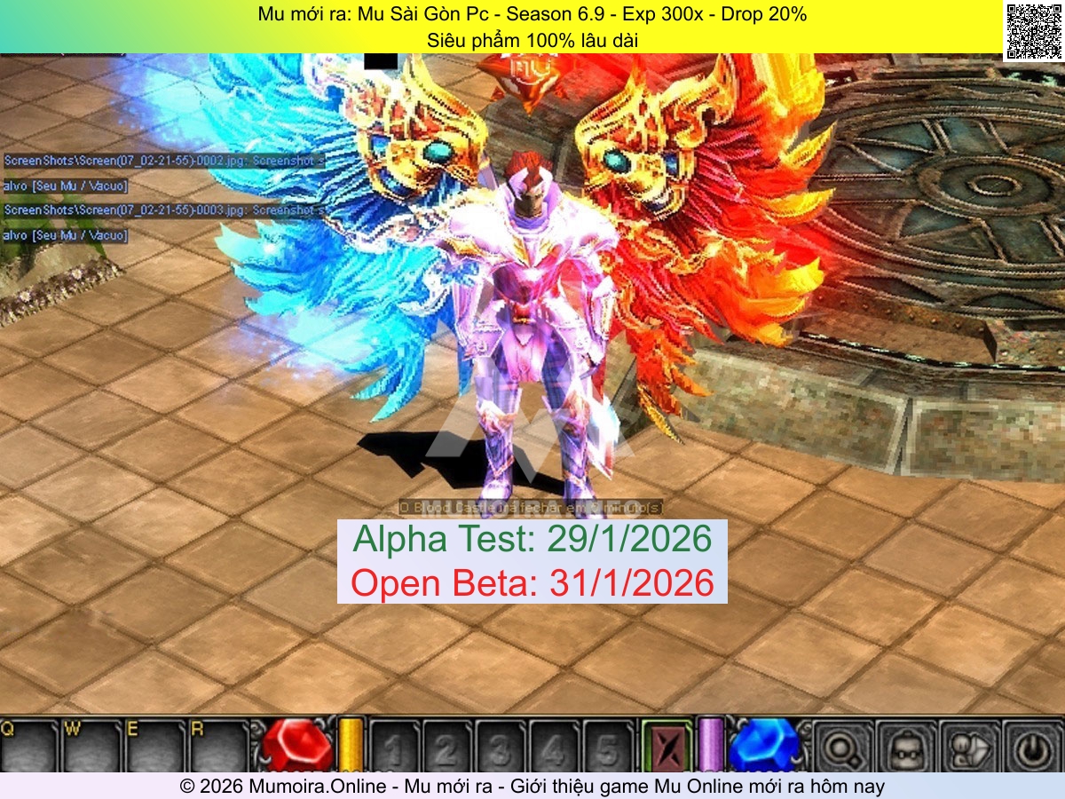 Mu mới ra, Mu Sài Gòn Pc, id.musaigonpc.com, Mu Online, Mu SS6 mới ra, Mu Test tháng 1 2026, Siêu phẩm 100% lâu dài, Season 6.9
