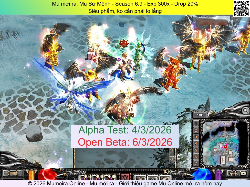 Mu mới ra, Mu Sứ Mệnh, id.musumenh.com, Mu Online, Mu SS6 mới ra, Mu Test tháng 3 2026, Siêu phẩm, ko cần phải lo lắng, Season 6.9