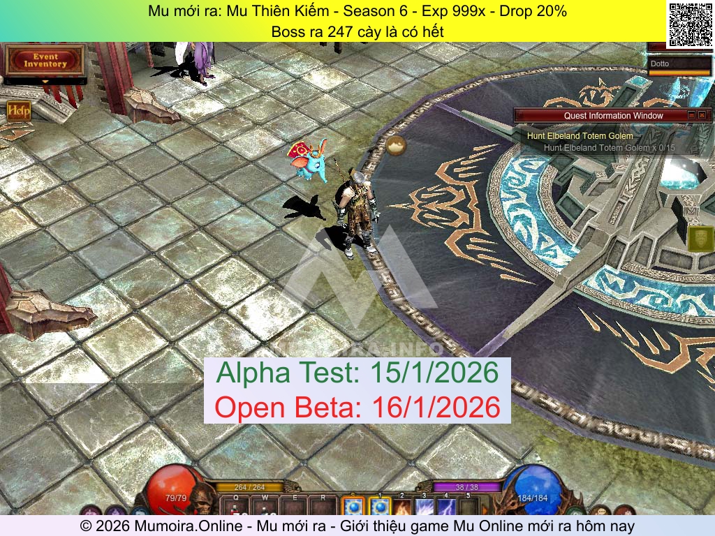Mu mới ra, Mu Thiên Kiếm, mu-thienkiem.net, Mu Online, Mu SS6 mới ra, Mu Test tháng 1 2026, Boss ra 247 cày là có hết, Season 6