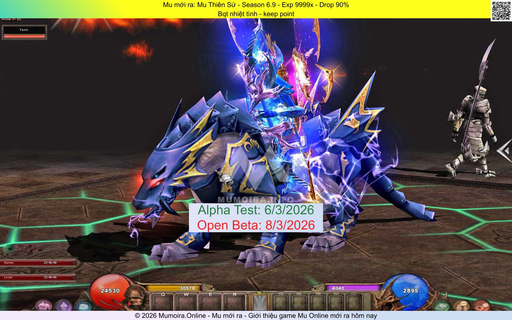 Mu mới ra, Mu Thiên Sứ, muthiensu.pro, Mu Online, Mu SS6 mới ra, Mu Test tháng 3 2026, Bqt nhiệt tình - keep point, Season 6.9