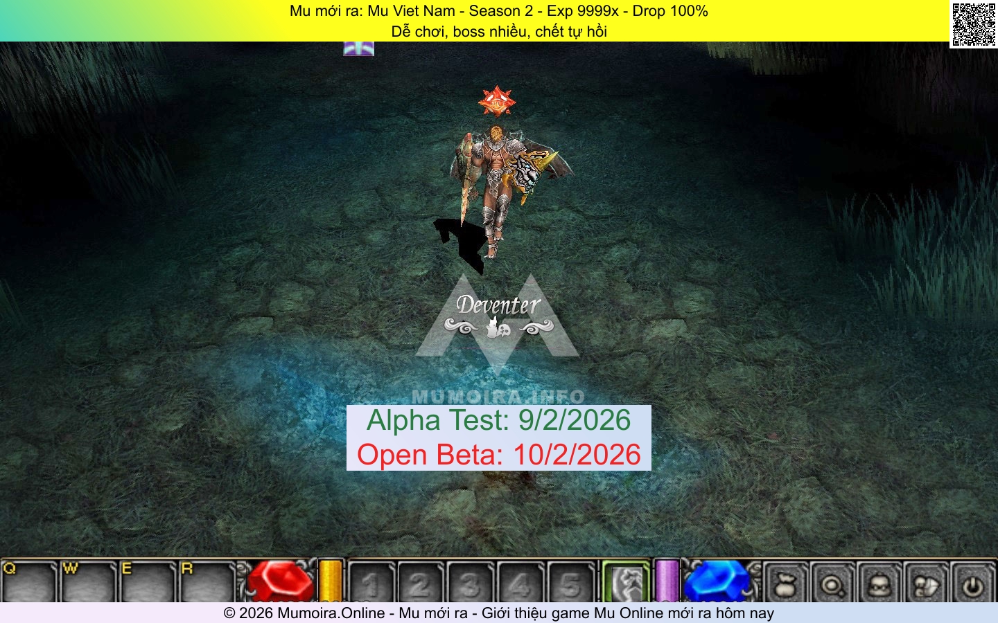 Mu mới ra, Mu Viet Nam, mu-vietnam.info, Mu Online, Mu SS2 mới ra, Mu Test tháng 2 2026, Dễ chơi, boss nhiều, chết tự hồi, Season 2
