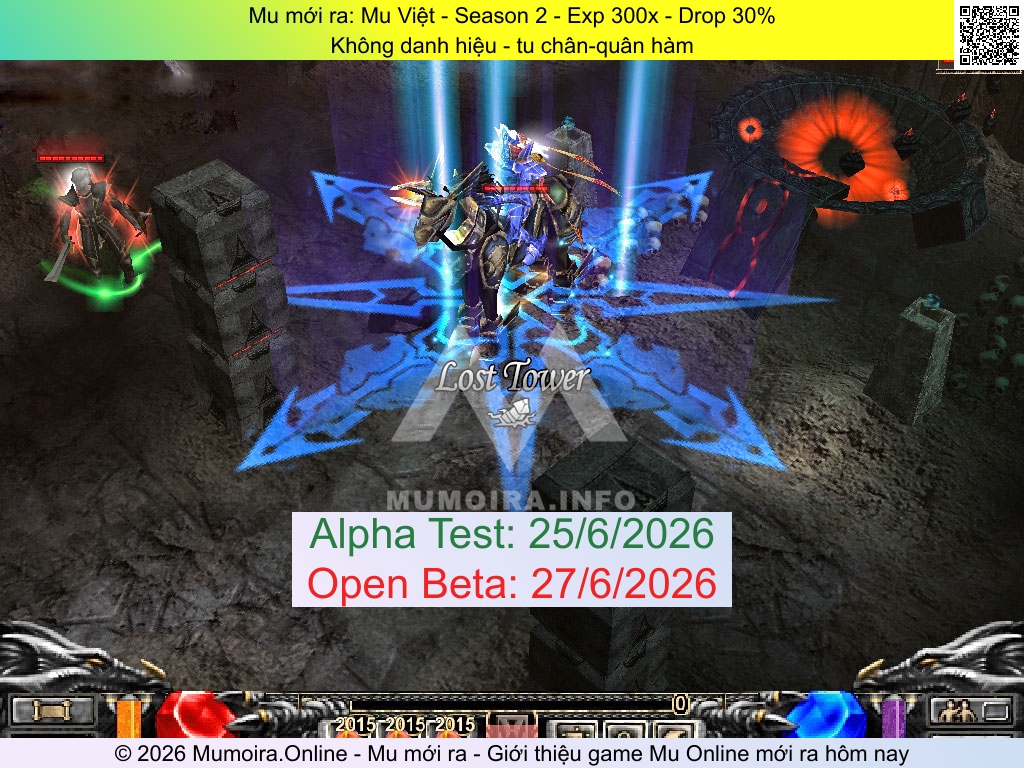 Mu mới ra, Mu Việt, mu-viet.net.vn, Mu Online, Mu SS2 mới ra, Mu Test tháng 6 2026, Không danh hiệu - tu chân-quân hàm, Season 2
