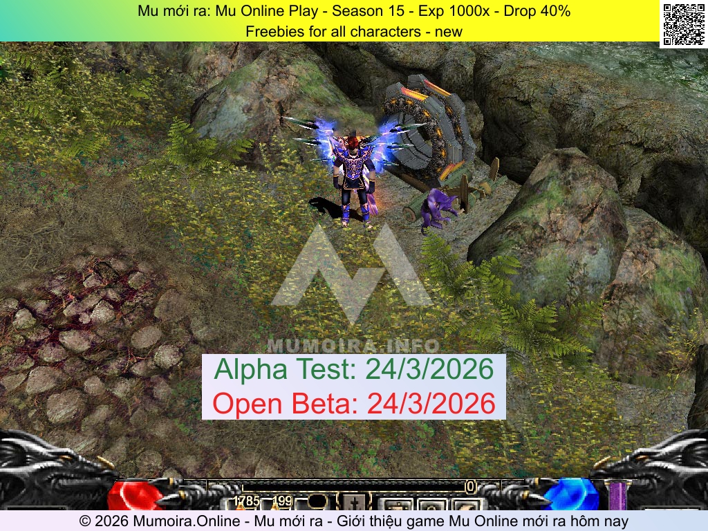 Mu mới ra, Mu Online Play, muonlineplay.com, Mu Online, Mu SS15 mới ra, Mu Test tháng 3 2026, Freebies for all characters - new, Season 15