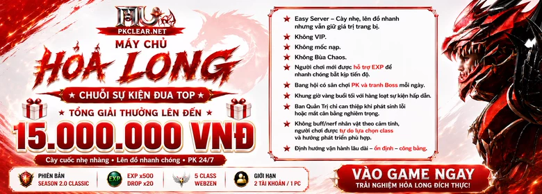 Giới thiệu Mu Online - https://pkclear.net/hl/