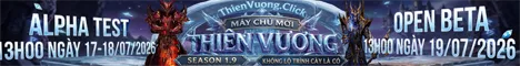Game Mu Online PC mới ra tháng 7 2026: Mu Thiên Vương - Season 2 - Exp 50x - Drop 10% - Alpha Test 17/07/2026 - Open Beta 19/07/2026