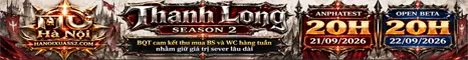 Game Mu Online PC mới ra tháng 9 2026: Mu Hà Nội Xưa - Season 2 - Exp 100x - Drop 10% - Alpha Test 21/09/2026 - Open Beta 22/09/2026