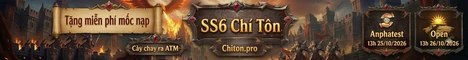 Game Mu Online PC mới ra tháng 10 2026: Chí Tôn - Season 6 - Exp 100x - Drop 20% - Alpha Test 25/10/2026 - Open Beta 26/10/2026