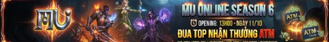 Game Mu Online PC mới ra tháng 10 2026: Mu Ss6 Xưa - Season 6.3 - Exp 300x - Drop 30% - Alpha Test 10/10/2026 - Open Beta 11/10/2026