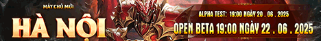 Game Mu Online PC mới ra tháng 6 2025: Mu Hà Nội - Season 6 - Exp 300x - Drop 30% - Alpha Test 20/06/2025 - Open Beta 22/06/2025